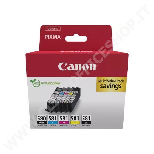 CARTUCCIA CANON MULTIPACK PGI-580/CLI-581 PGBK/C/M/Y