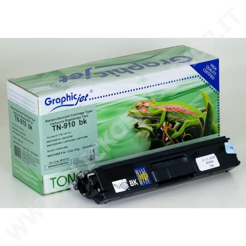 TONER BROTHER TN-910BK (9.000PG) NERO - RIGENERATO HIG QUALITY