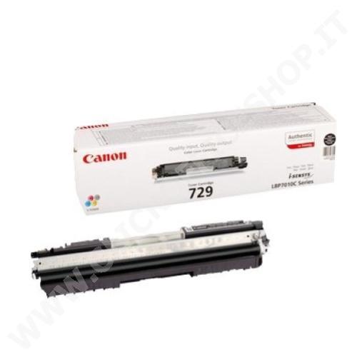 TONER CANON 729BK 4370B002 (1.200 PAGINE) NERO - ORIGINALE