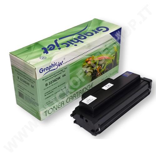 TONER LEXMARK B222X00 (6.000PG) NERO - RIGENERATO