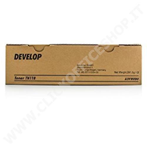 TONER DEVELOP KIT TN-118 A3VW0D0 A3VW0D2 (12.000 PG) ORIGINALE