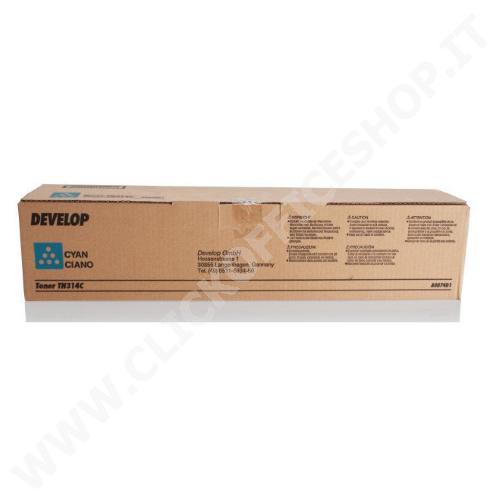 TONER KONICA MINOLTA TN314C A0D7451 CIANO ORIGINALE 