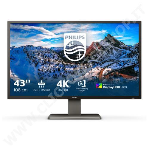 PHILIPS 43 16:9 4K VA HDR 400 DOCKING