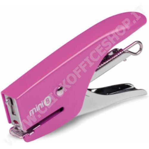 CUCITRICE A PINZA ITERNET MINI FLUO 8 ROSA 6/4