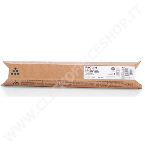 TONER RICOH 841300 841551 841555 842039 842238 (10.000 PG) CIANO ORIGINALE 