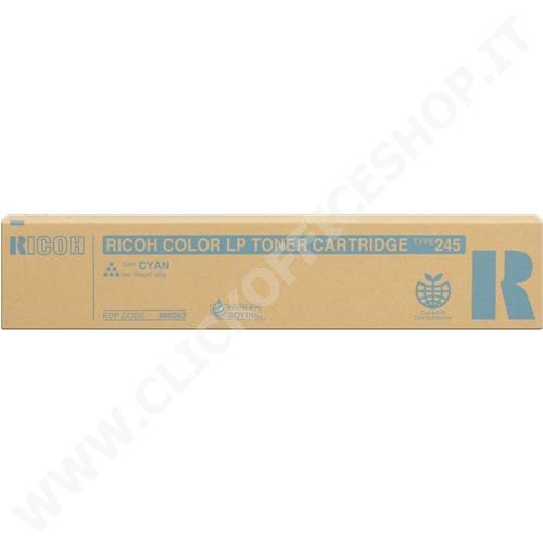 TONER RICOH K174/C 888283, K174/C, TYPE 245 (5.000PG) CIANO ORIGINALE 