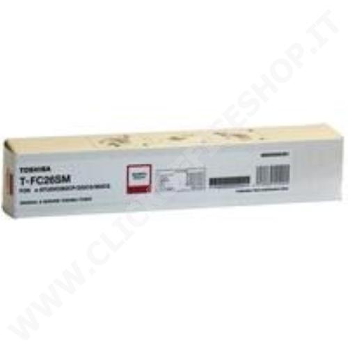 TONER TOSHIBA T-FC26SM 6B000000361 6B000000555 6B000001094 (6.000 PG) MAGENTA ORIGINALE 