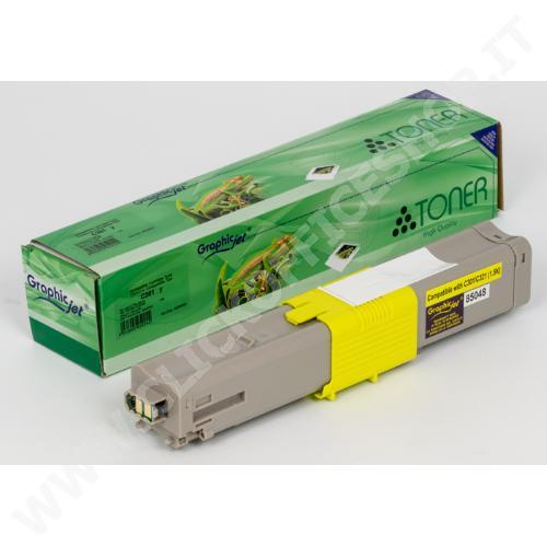 TONER OKI 44973533 (1.500PG) GIALLO - RIGENERATO ALTA QUALITA'