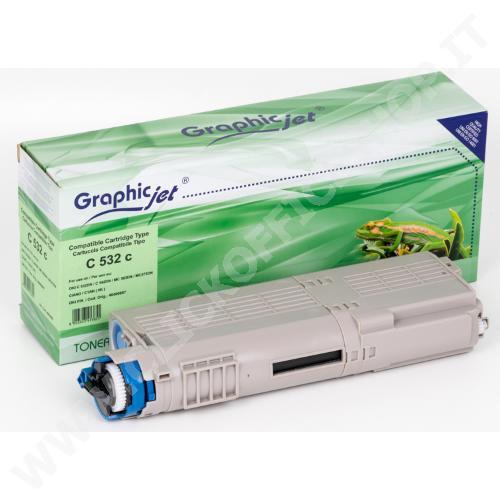 TONER OKI 46490607 (6.000PG) CIANO - RIGENERATO HIGH QUALITY