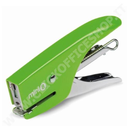 CUCITRICE A PINZA ITERNET  MINI FLUO 8 VERDE