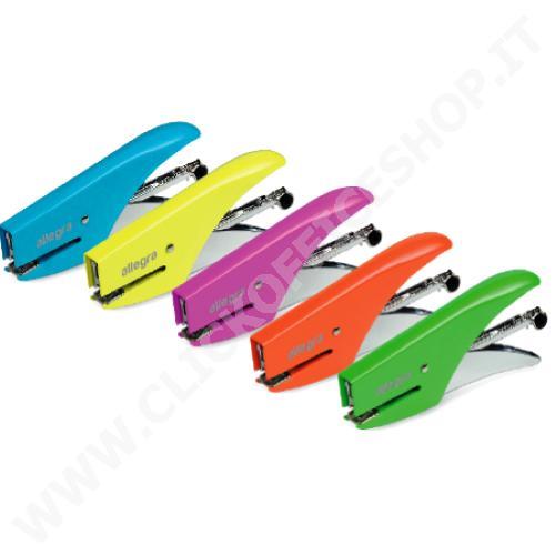 CUCITRICE A PINZA ALLEGRA FLUO GIALLO ITERNET