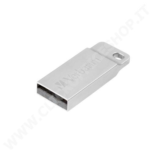 VERBATIM MEMORY USB-64GB-METAL SILVER 2.0