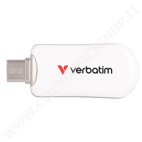 VERBATIM PLECTRA USB-C FLASH DRIVE WH 128GB