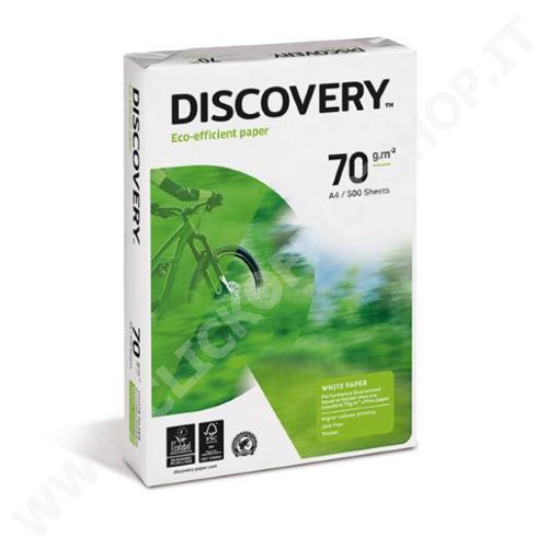 CF5 CARTA BIANCA IN RISME DISCOVERY A4 - 70 GRAMMI - 500 FOGLI