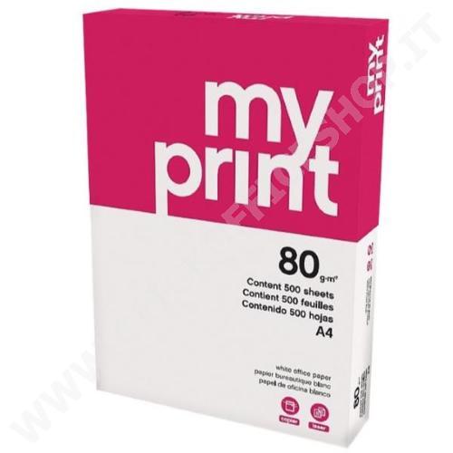 CF5 CARTA BIANCA IN RISME MYPRINT A480G/MQ