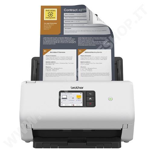 SCANNER BROTHER PER ARCHIVIAZIONE DOCUMENTALE ADS-4500W ***GARANZIA 36 MESI***