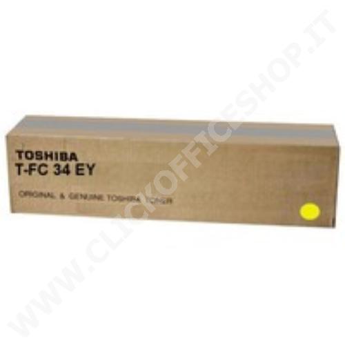 TONER TOSHIBA T-FC34E-Y 6A000001525,-6A000001770,-6A000001812,-  (11500 PG) GIALLO ORIGINALE