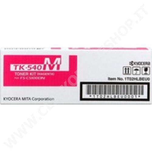 TONER KYOCERA TK-540M 1T02HLBEU0 (4000 PG) MAGENTA ORIGINALE