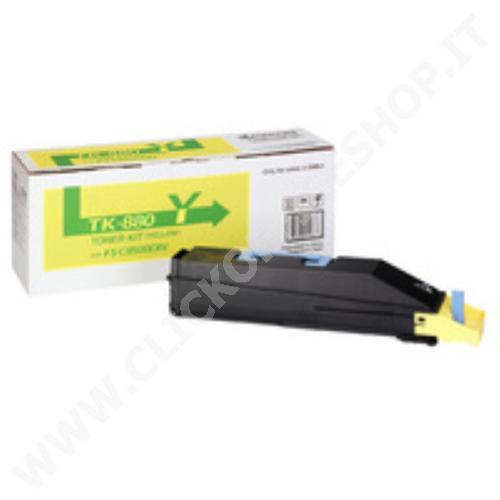 TONER KYOCERA TK-880Y 1T02KAANL0 (18000 PG) GIALLO ORIGINALE