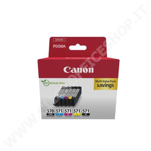 CARTUCCIA CANON MULTIPACK PGI570/CLI-570 PGBK/M/Y/C