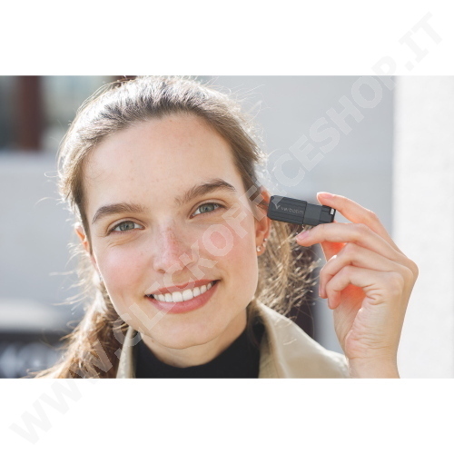 Verbatim PinStripe - Memoria USB da 128 GB - Nero