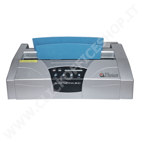 RILEGATRICE TERMICA TITANIUM MB750 - 400 FOGLI