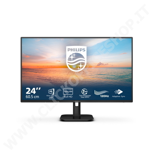 MONITOR PHILIPS 24" MULTIMEDIALE 1920 x 1080 PIXEL FULL HD NERO
