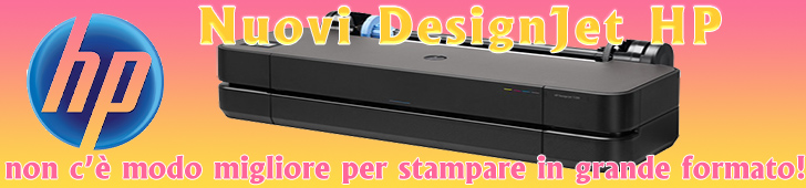 Nuovi HP Plotter DesignJet