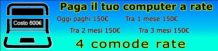 il tuo computer il 3 comode rate