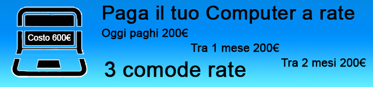 il tuo computer il 3 comode rate