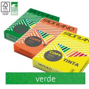 RISMA CARTA FABRIANO COPY TINTA A3 160GR 125FG COL.FORTI VERDE 60116042