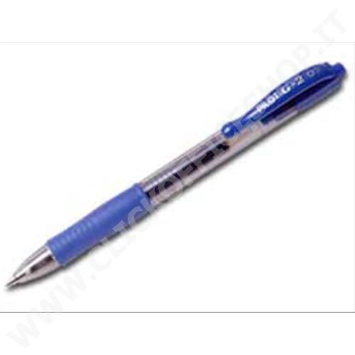 PENNA GEL PILOT G-2 BLU 0.7MM 001521 A SCATTO