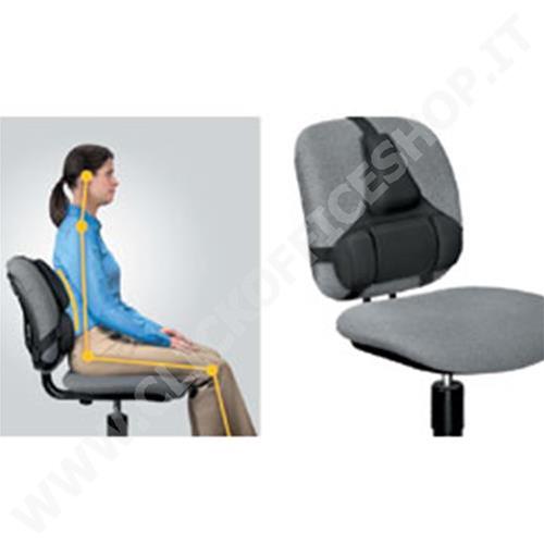 SEDUTA ATTESA FELLOWES SUPPORTO LOMBARE ERGONOMICO 8041801