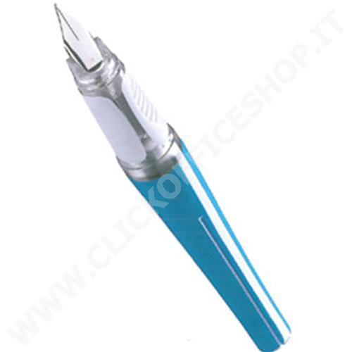 PENNA REGALO PELIKAN STILOGRAFICA RICARICABILE P480 PUNTA FINE FUSTO BLU  F0H63