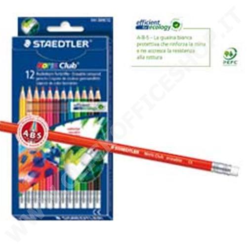 Staedtler 241 NC12 Noris club astuccio con 12 pastelli ad olio da