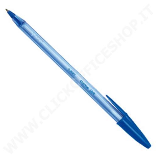 PENNA CON CAPPUCCIO BIC SCATOLA 50 SFERA BIC CRISTAL SOFT 1.2MM BLU 918519