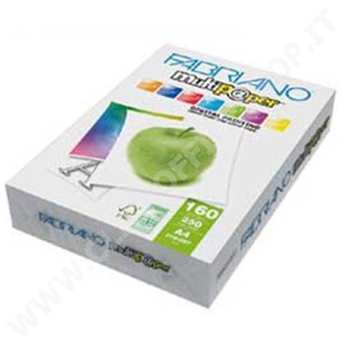 CF5 RISMA CARTA A3 FABRIANO MULTIPAPER - A3 - 160 GRAMMI - 250 FOGLI