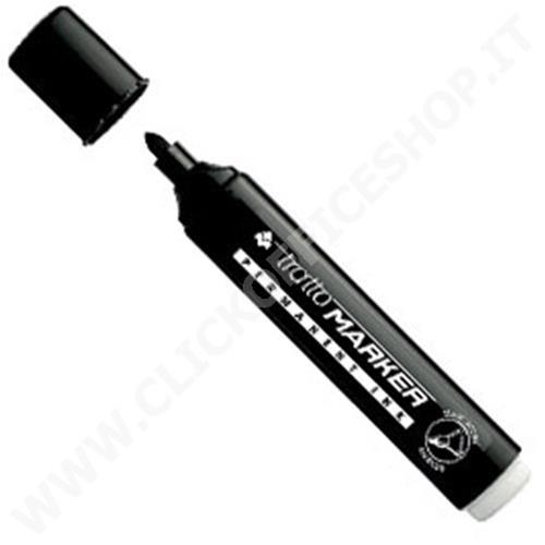 CF12 PENNARELLO TRATTO  MARKER NERO P.TONDA 841103