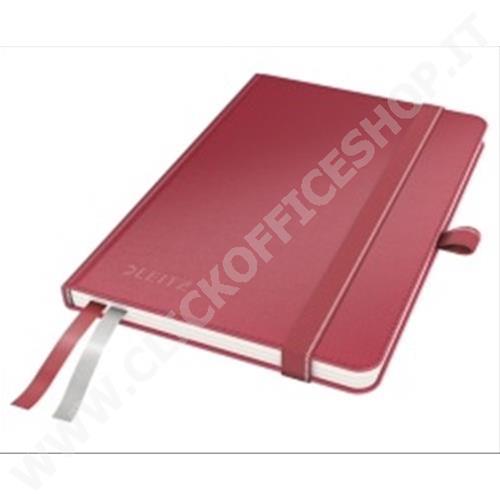 TACCUINO PER APPUNTI - A6 - HARD COVER ROSSA - 1 RIGO 80 FOGLI - 4480-00-25  LEITZ