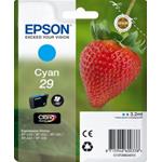 CARTUCCIA ORIGINALE EPSON SERIE 29 FRAGOLA T2982 C13T29824010 (180 PAGINE) CIANO