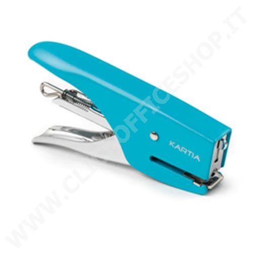 CUCITRICE A PINZA ITERNET MINI M013 TURCHESE BLISTER+PUNTI KARTIA 0116T