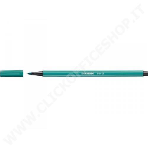 CF10 PENNARELLO STABILO PEN 68/51 BLU TURCHESE