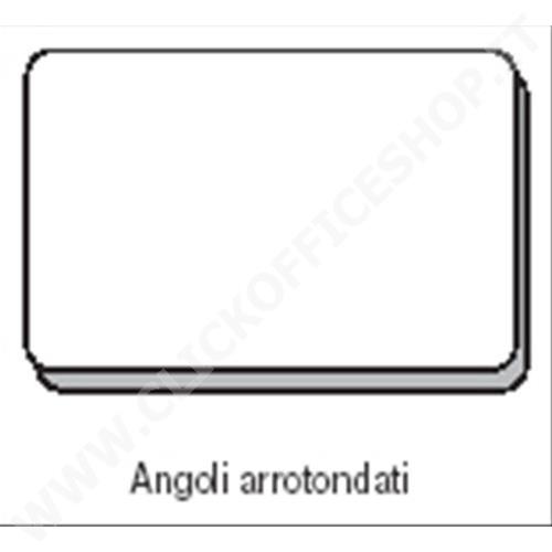100 Bigliettini Bianchi Fai Da Te – 8,9 X 5,6 Cm – Cartoncino Liscio Con Bordo Arrotondato, Per Flashcard, Idee, Studio, Scuola