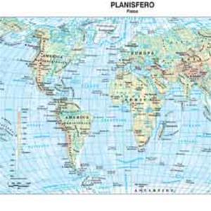 Carta Politica Geografica Mondo