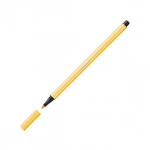 Pennarello stabilo pen 68/44 giallo - Nadir Cancelleria