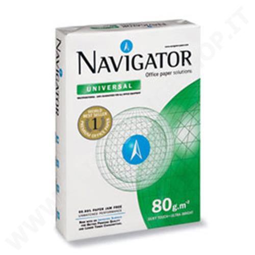 Navigator Pack 5x Risme Di Carta Formato A4 500 Fogli Da 80g Universal Copy - Foto 6